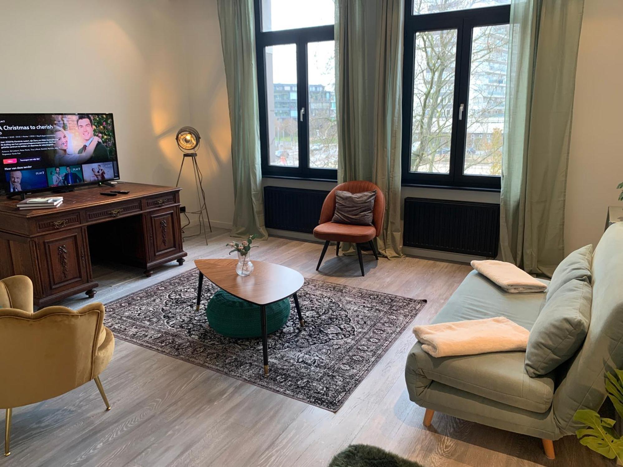 Royal South - Apartment Antwerp With Parkview Bagian luar foto